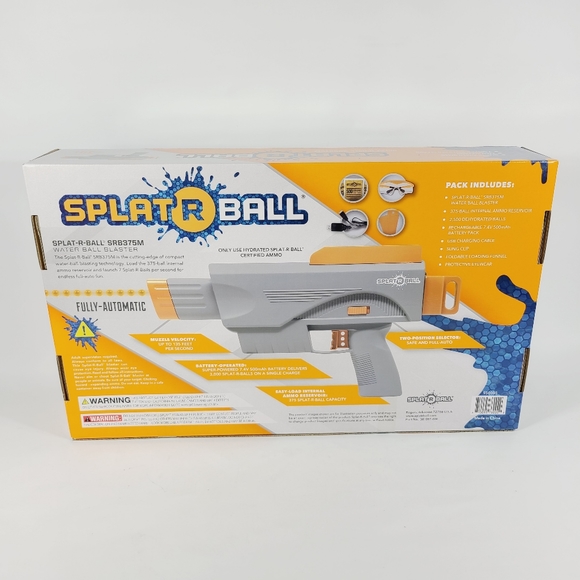 Splat R Ball Auto Water Ball Blaster 2500 Water Balls Rechargeable Battery Pack - Picture 5 of 10